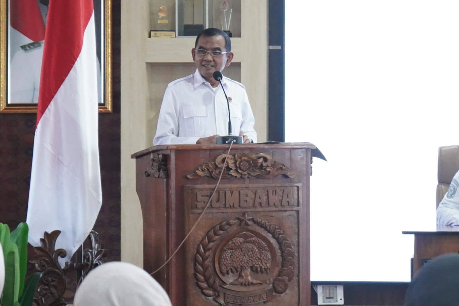 Wabup Sumbawa Tegaskan Komitmen Pemerintahan Bersih, Seluruh Perangkat Daerah Diminta Perkuat Integritas dan Transparansi
